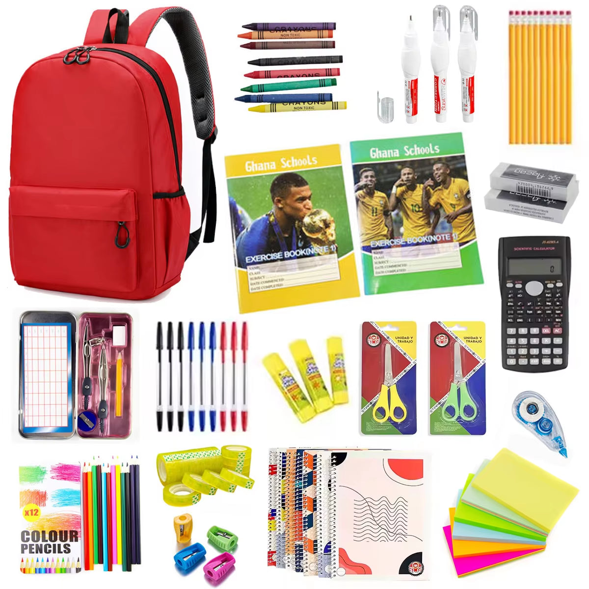 ✨ Back to School Supplies Kit – Essential Stationery Set for Kids & Students ✨